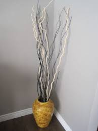 Mustard Yellow Vase Yellow Vase Floor Vase