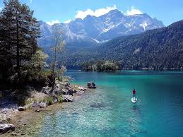 Von münchen erreichen sie uns über die a95 in ca. Eibsee Hidden Beauty Of German Alps Study In Germany Blog