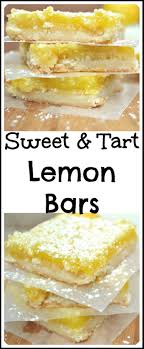 Sweet Tart Zesty Lemon Bars Crafty Cooking Mama Recipe Lemon Bars Sweet Tarts Recipes