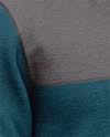 Download Heather Three Quarter Zipped Sweatshirt Mockup Front Half Side View Of Zipped Pullover In Apparel Mockups On Yellow Images Object Mockups