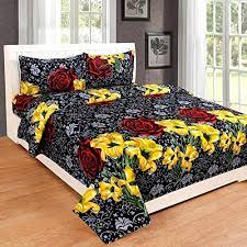 home garage 3d printed double bedsheet with 2 pillow covers amazon in home kitchen bed sheets home bed