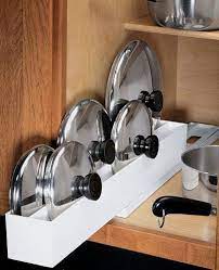 This west elm model has removable rungs that allow you to store to pot lids with inconsistent depths. 13 Best Pot Lid Storage Ideas Lid Storage Kitchen Organization Storage