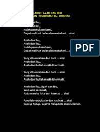 Armada asal kau bahagia official lyric video. Lirik Lagu Wahai Ayah Dan Ibu Gambar Ngetrend Dan Viral