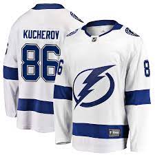 Step out in the highest quality officially licensed gear when you shop tampa bay lightning breakaway jerseys and tampa bay lightning authentic jerseys in a variety of styles. Nikita Kucherov Tampa Bay Lightning Fanatics Branded Away Premier Breakaway Player Jersey White