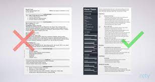 How long should a cv be? 15 One Page Resume Templates Examples Of 1 Page Format