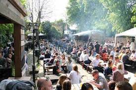 Ewan munro from london, uk. The Duke Of Edinburgh Brixton Beer Garden London Visiting