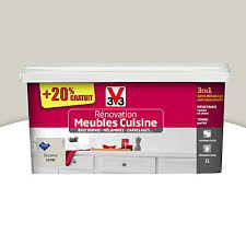 Les couleurs tendance de cette saison se veulent tour à tour originales. Peinture De Renovation Meubles Cuisine V33 Sesame Satin 2l 20 Gratuit Castorama