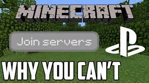 Vipmanyt 180.548 views1 year ago. Why You Can T Play Servers On Minecraft Ps4 Youtube