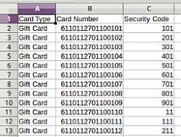 The last digit of a credit card number is known as a check sum. Issuing Gift Cards