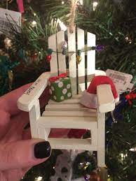 adirondack chair christmas ornament beach christmas ornaments christmas ornaments xmas ornaments
