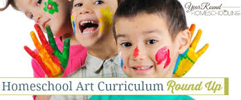 Homeschool Art Curriculum Round Up