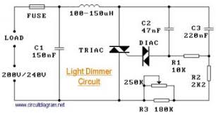 Kali ini ane mau berbagi skema yang ane dapet dari tempat simbah, tapi ane udah lupa ngambilnya dari blog mana, makanya ane desain lagi biar. Skema Peredup Lampu Untuk Listrik Ac 220 Volt Gambar Skema Rangkaian Elektronika