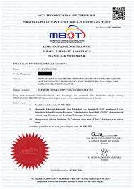 An engineering technologist is a person registered under section 10(c) of the registration of engineers act 1967 (revised 2015). Recognition As A Professional Technologist Universiti Putra Malaysia