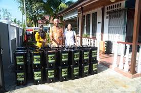 Compost bins are tidier than a loose compost heap, but can be expensive to buy. Em Bokashi Starter Kits From Dbku To Compost Food Waste
