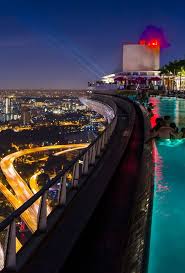 Infinity Pool Marina Bay Sands Skypark Singapore Travel Photography Places To Travel Resort