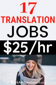 17 Best Online Translation Jobs From Home Online Jobs For Teens Jobs For Teens Online Jobs For Moms