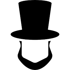 Abraham lincoln hat coloring page. Abraham Lincoln Hat And Beard Shapes Free Shapes Icons