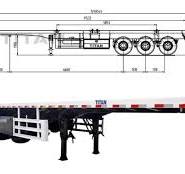 Tri Axle Trailer | 3 Axle Flatbed Semi Trailer for Sale