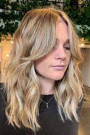 Long Bangs Longer Side Bangs Still Pop Against A Mid Length Haircut 2019 Ha Bangs Midlength Haircuts Hair Styles Long Hair Styles