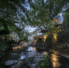 余姚原舍 树蛙部落精品民宿 繁玺视觉建筑摄影 resort image canal