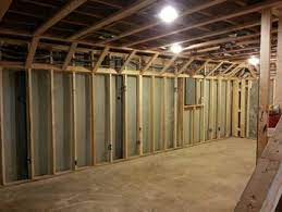 Soffits are an awesome way to hide 90% or more of all of the ugly obstacles overhead in your basement! Basement Office Media Room Basement Renovations Basement Remodeling Diy Basement