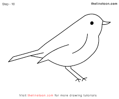 Bird Drawing For Kids Easy Step By Step Thelinetoon How To Draw Bird Easy Simple For Kids Step By Step Bird Drawings Easy Bird Colorful Drawings