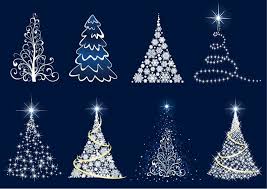 Free Christmas Clip Art Abstract Christmas Tree Vector Set Free Vector Graphics All Free Christmas Graphics Christmas Clipart Free Christmas Vectors