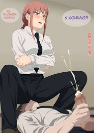 💙 Порно комикс Chainsaw Man. Макима. Lime секс комикс очень возбуждена и  💙 | Порно комиксы | sex-comixxx2.com