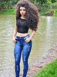 Coiffure Longue Frisee Afro Permed Hairstyles Big Hair Big Curls For Long Hair