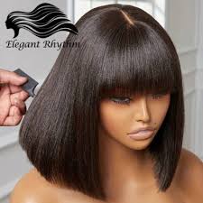 Blonde Bob Outre Human Lace Wig- Brazilian Bob Bob Wig Short Human Hair  Wigs On Short