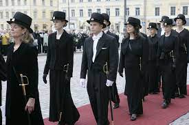 Swords And Top Hats Yeah That S A House At A Conclave Really A Group Of Finnish Phd Students Post Diploma Academic Regalia Woman In Stem Funny Pictures