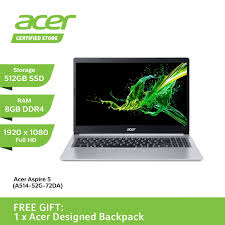 The new acer swift 3x and aspire 5 have arrived in malaysia less than a month after they were unveiled during the taiwanese device maker's email protected global press conference on 21 october. Acer Aspire 5 A514 53g 70na Laptop I7 10th Generation Mx350 8gb 512gb Ssd 14 Inch Windows 10 Lazada