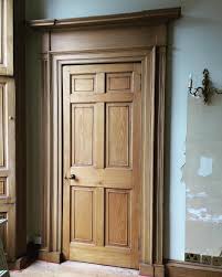 Edinburgh New Town Renovation Beautiful Big Old Wooden Door And Surround Georgian Doors Georgian Interiors Old Wooden Doors