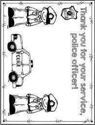 Colour the picture using your favourite colours. Thank You Police A Writing Freebie By Good Enough Teacher Tpt Police Officer Crafts Police Crafts Police Officer Appreciation