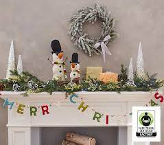 Check spelling or type a new query. Merry Christmas Felted Wool Christmas Garland Pottery Barn Kids