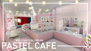 ➤follow me bloxburg speed build | tiny aesthetic cafe 14k i hope you enjoy the cafe! Bloxburg Pastel Pink Cafe Speedbuild Youtube Cafe House House Design Kitchen Pink Cafe