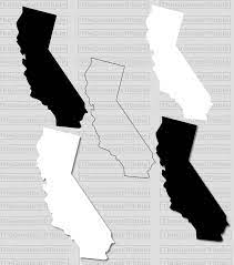 California State Map Svg Png Jpg Eps Vector Graphic Clip Art Etsy California State Outline State Map Clip Art