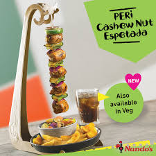 Check spelling or type a new query. Nando S India No Twitter Try The New Peri Cashew Nut Espetada Flame Grilled Peri Peri Chicken Thighs Stuffed With A Spiced Cashew Nut Couscous Filling Layered With Courgette Ribbons And Red Onion Rs 790