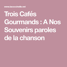Maybe you would like to learn more about one of these? 8 Idees De Musique Musique Chanson Cafe Gourmand