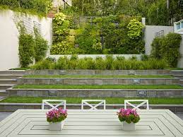 If your garden slopes upward, the rear boundary will be much more prominent. 11 Design Solutions For Sloping Backyards