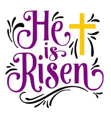 For he is risen, as he said. Pin On Easter