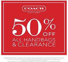 Extra 50 Off All Handbags Clearance At Coach Factory Coupon Via The Coupons App Coach Factory Coach Outlet Store Coach Outlet