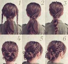 Quick And Easy 5 Minute Lazy Hairstyle Tutorials For Beginners Short Hair Models
