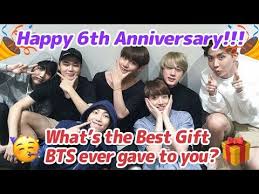 @kojikah all video & photo credits to their owners happy 5th anniversary bts! Happy 6th Anniversary Bts X Army We Are The Best Gifts To Each Other Recactus Highlights Youtube