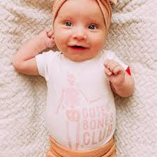 Cute Bones Club Skeleton Onesie® Halloween Onesie® for Girls Baby Skeleton  Onesie® Baby Halloween Onesie® Fall Onesie® Skeleton Baby