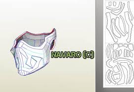 Mortal Kombat Mask Vampire Mask Sanctum Mask Papercraft Arte De Papel En 3d Mascaras De Papel Mascara De Carton