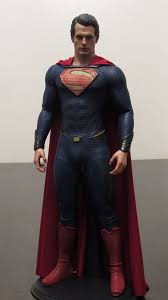 Custom Repaint Dc Man Of Steel Superman 1 6 Scale Collectible Figure By Hot Toys Superman Man Of Steel Superman Dc Comics Action Figures