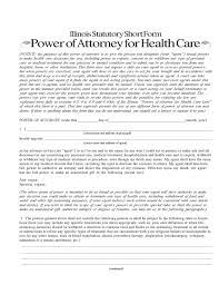 Maybe you would like to learn more about one of these? Illinois Statutory Short Form Power Of Attorney For Health Care Free Download