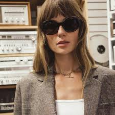 Rag & Bone Alice Havana Tortoiseshell Oval Sunglasses