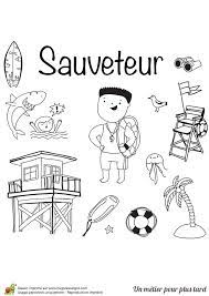 Epingle Sur Coloriages Metiers